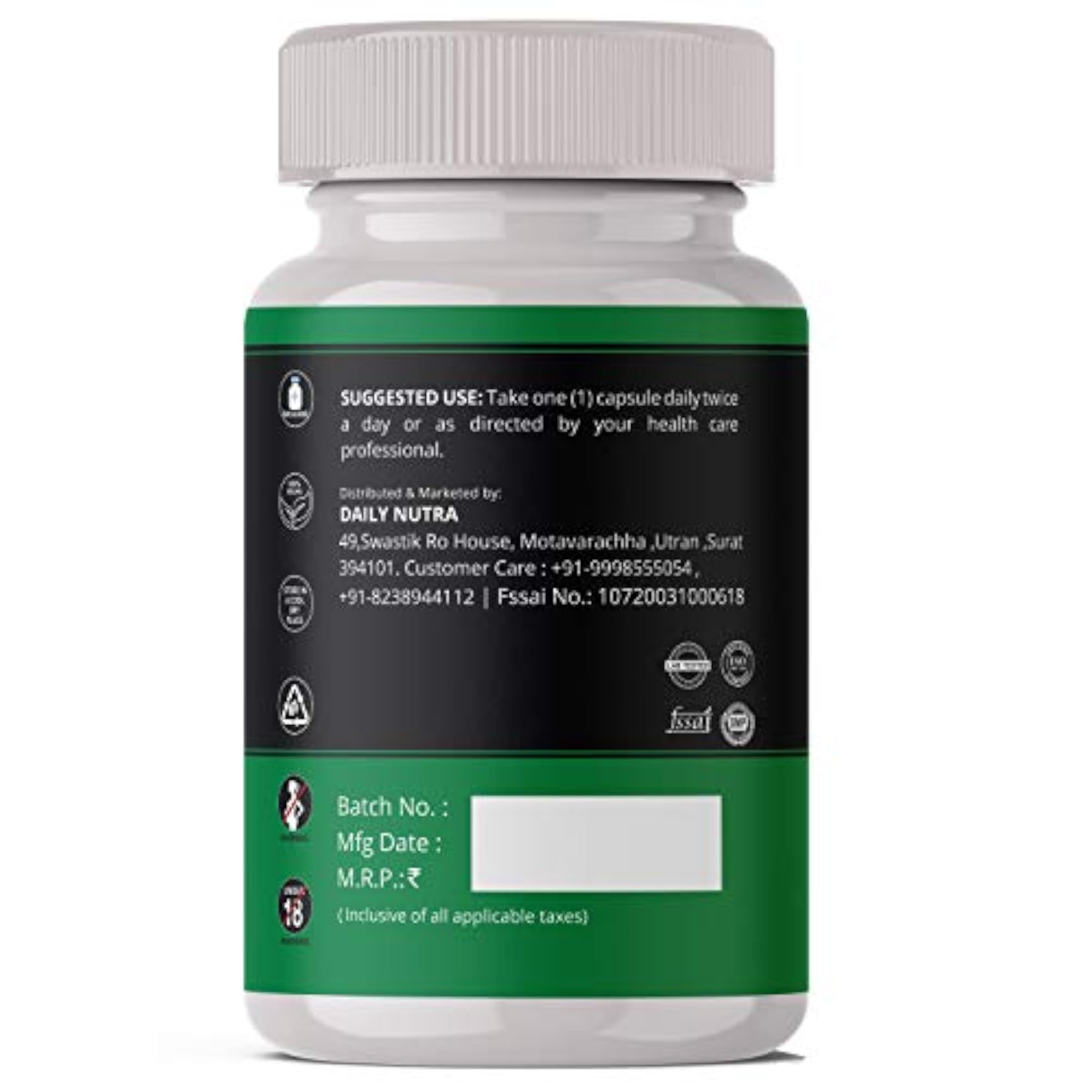 Veg Omega 3 6 9 + DHA Triple Strength Formula Supplement
